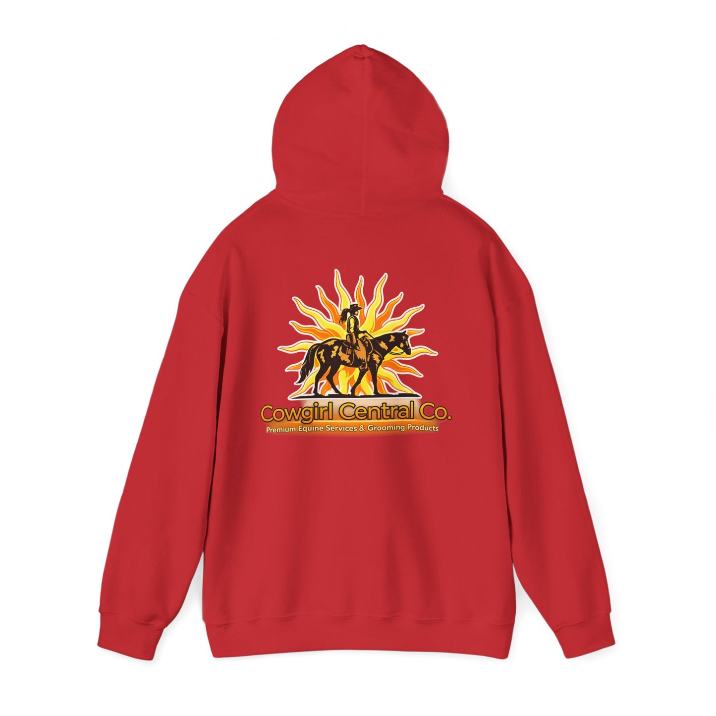 Cowgirl Central Co. - Branded Heavy Blend Hooded Sweatshirt