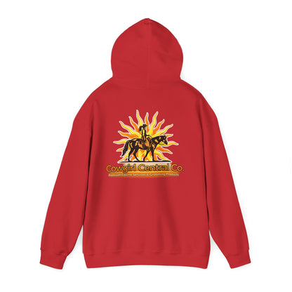 Cowgirl Central Co. - Branded Heavy Blend Hooded Sweatshirt
