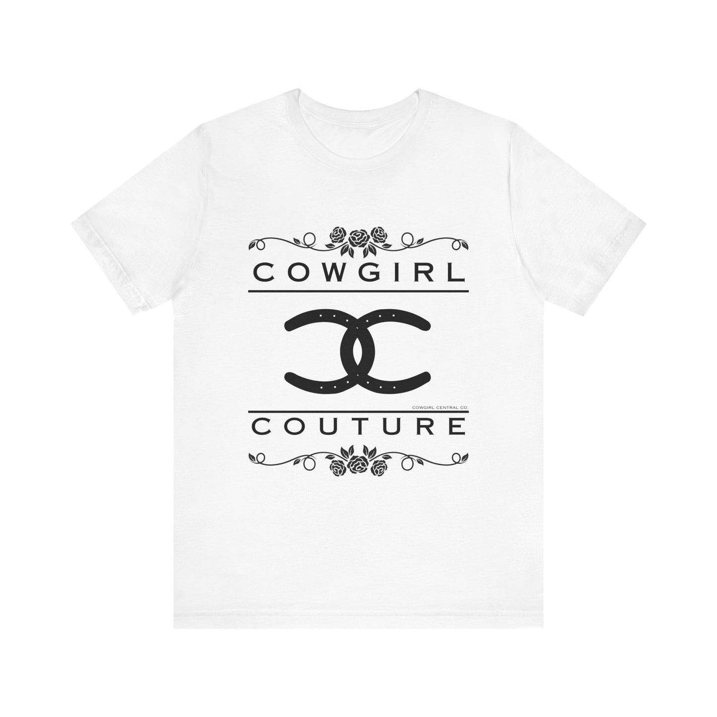 Cowgirl Couture - Short Sleeve TShirt - Rodeo Shirt - Comfort Colors Shirt - Cowgirl Fashion