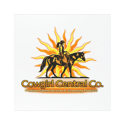 Cowgirl Central Co. Branded Car Magnets