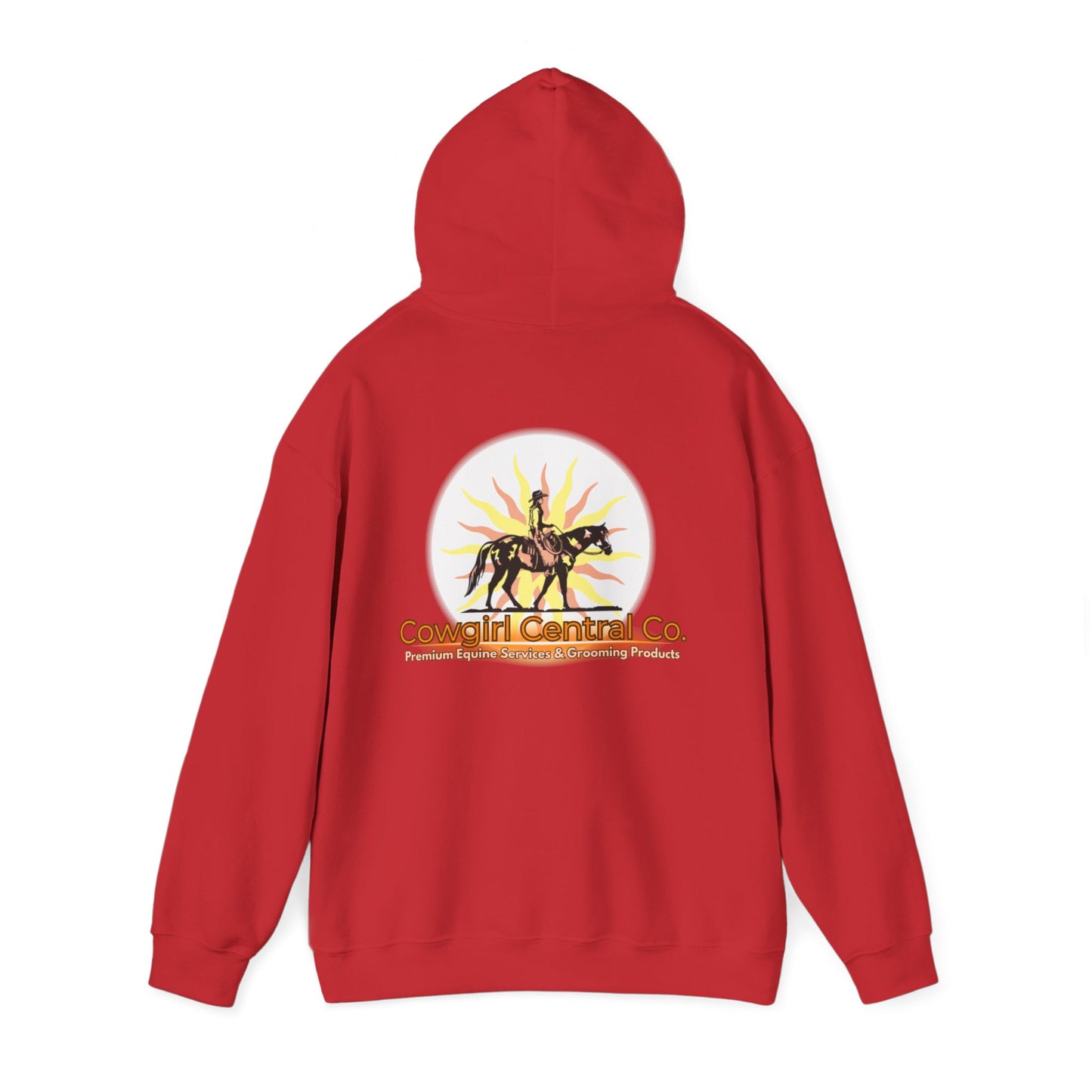 Cowgirl Central Co. - Branded Heavy Blend Hooded Sweatshirt
