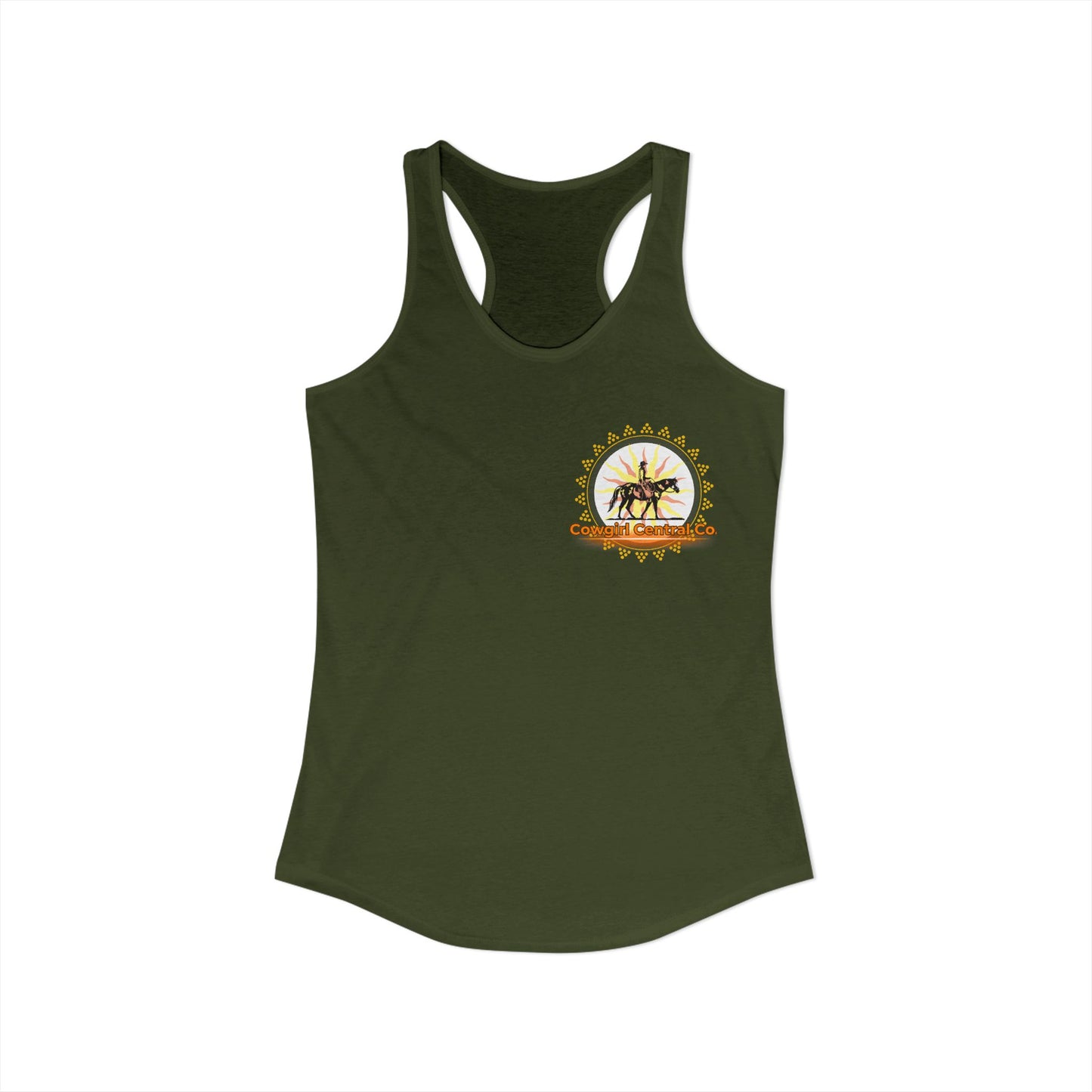 Cowgirl Central Co. Racerback Tank