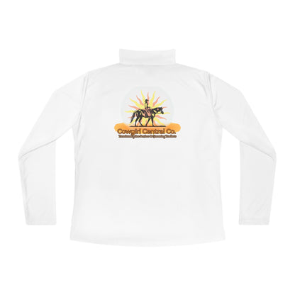 Cowgirl Central Co. Quarter-Zip Pullover