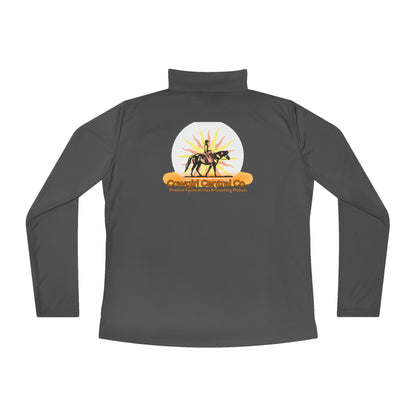 Cowgirl Central Co. Quarter-Zip Pullover