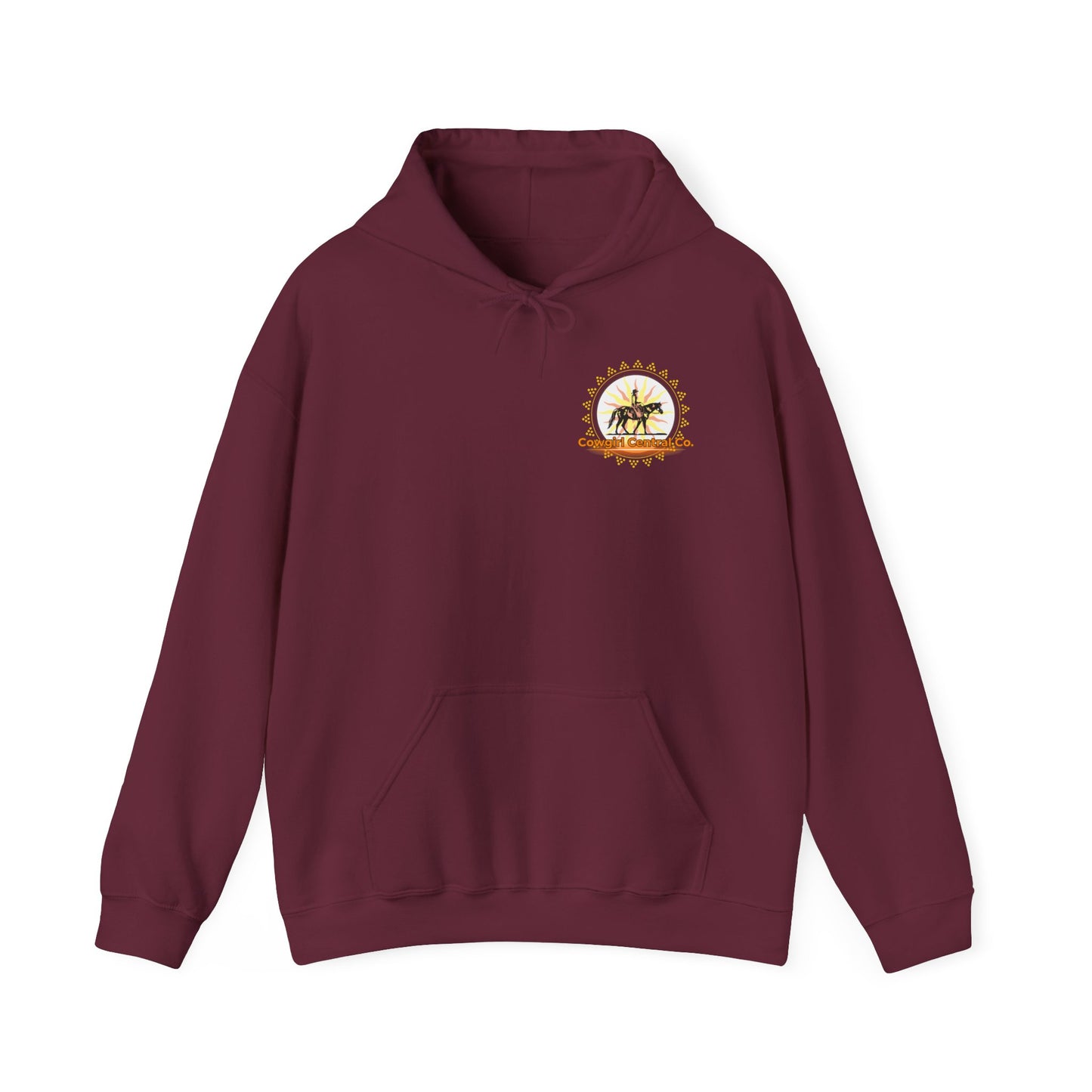 Cowgirl Central Co. - Branded Heavy Blend Hooded Sweatshirt