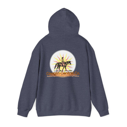 Cowgirl Central Co. - Branded Heavy Blend Hooded Sweatshirt