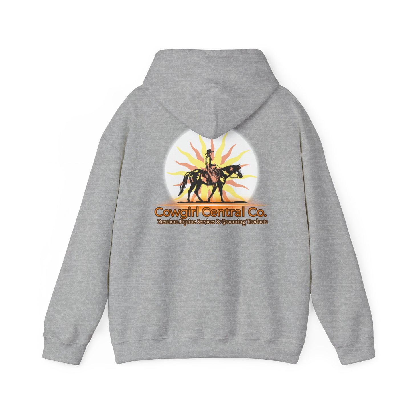 Cowgirl Central Co. - Branded Heavy Blend™ Hooded Sweatshirt