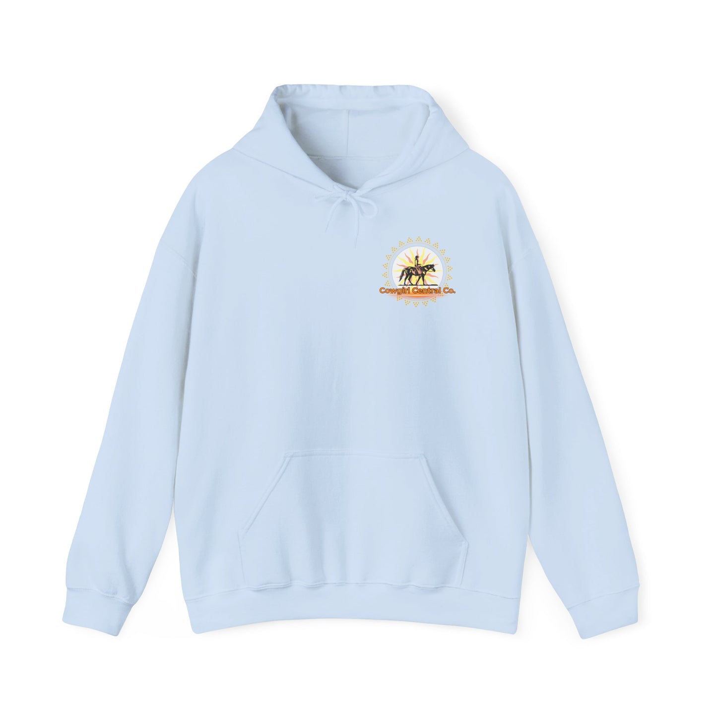 Cowgirl Central Co. - Branded Heavy Blend Hooded Sweatshirt