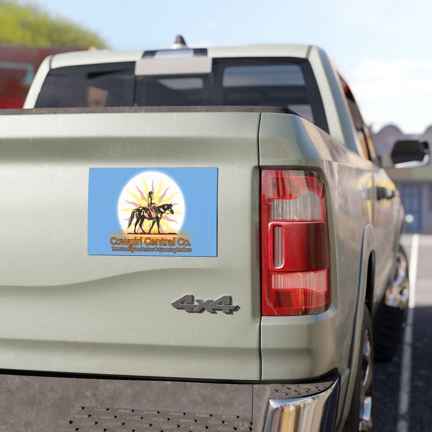 Cowgirl Central Co. Branded Car Magnets