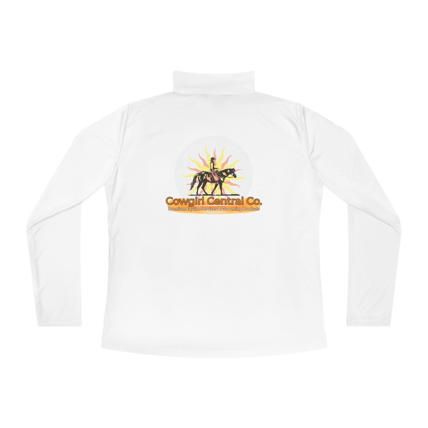 Cowgirl Central Co. Quarter-Zip Pullover