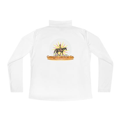 Cowgirl Central Co. Quarter-Zip Pullover