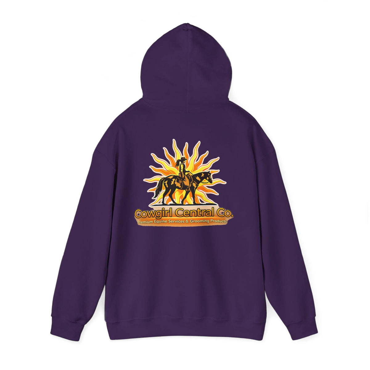 Cowgirl Central Co. - Branded Heavy Blend Hooded Sweatshirt