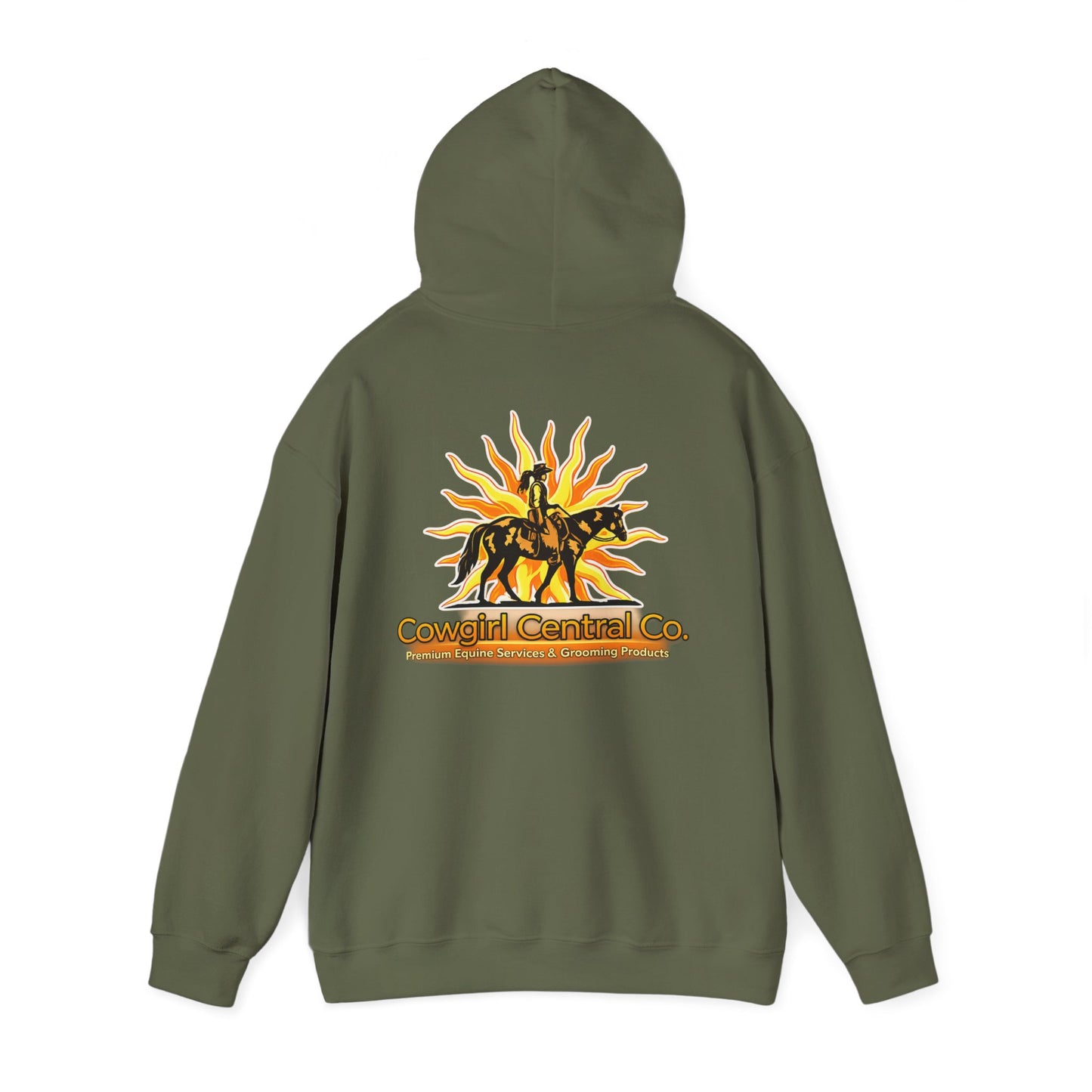 Cowgirl Central Co. - Branded Heavy Blend Hooded Sweatshirt