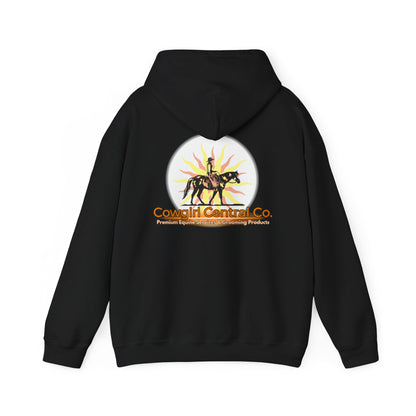 Cowgirl Central Co. - Branded Heavy Blend Hooded Sweatshirt