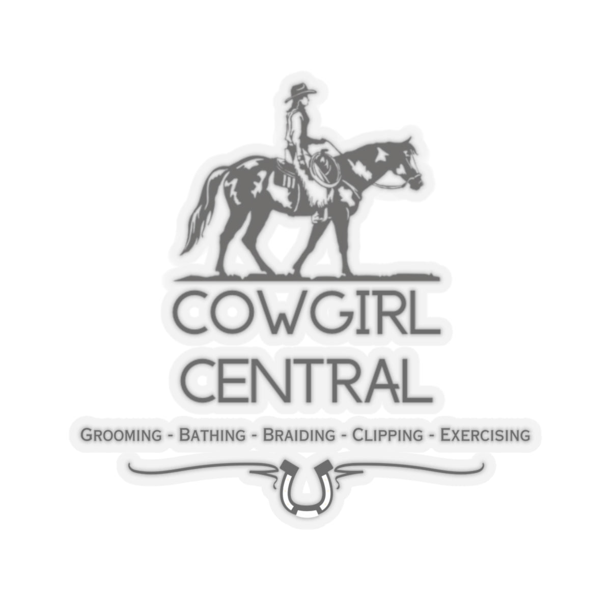 Cowgirl Central Co. Stickers