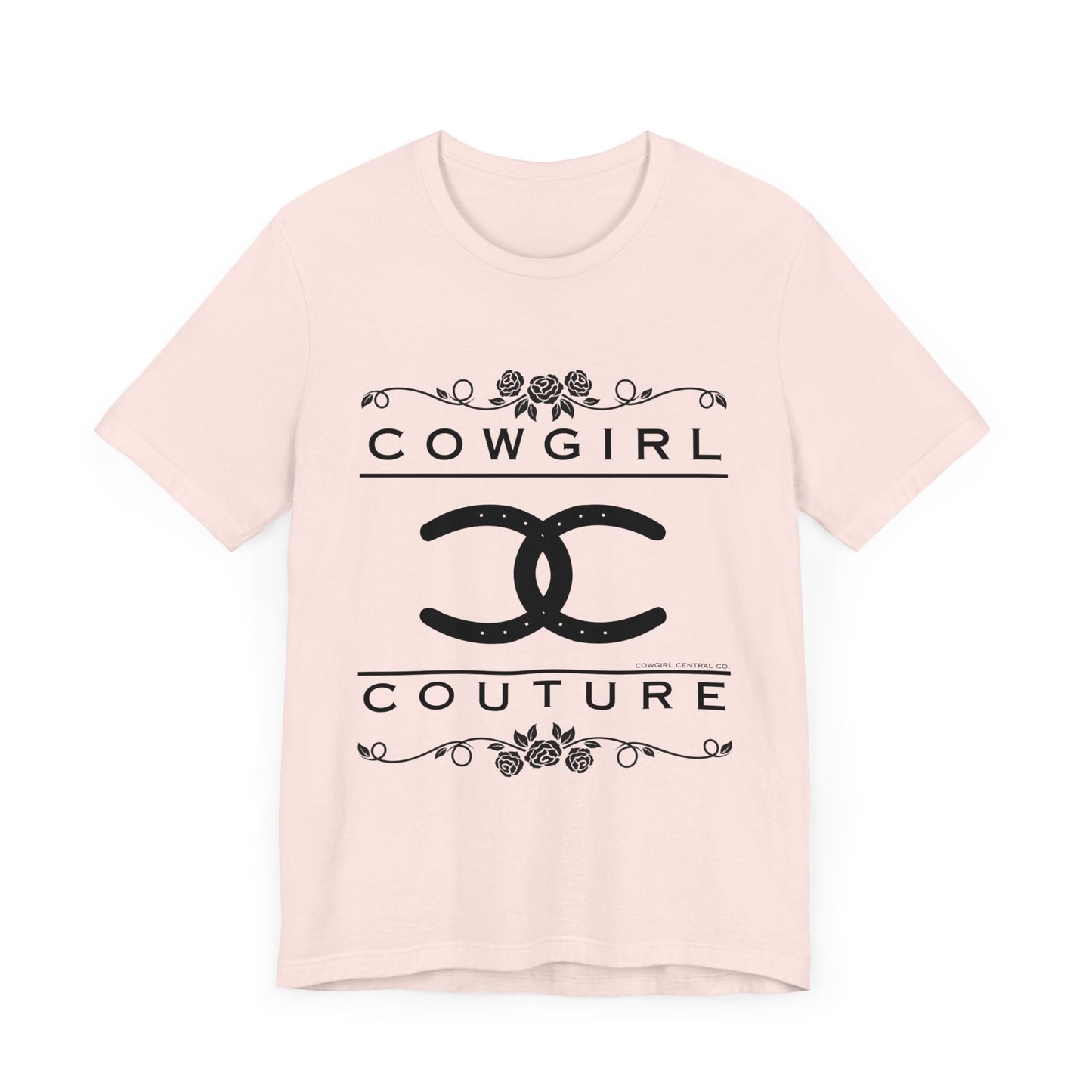 Cowgirl Couture - Short Sleeve TShirt - Rodeo Shirt - Comfort Colors Shirt - Cowgirl Fashion