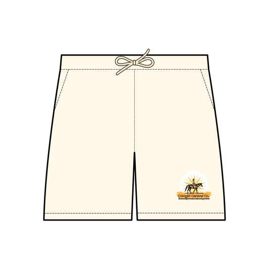 Cowgirl Central Co. Branded Cotton Shorts