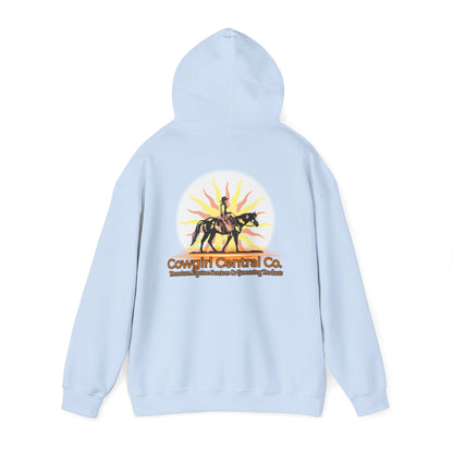 Cowgirl Central Co. - Branded Heavy Blend™ Hooded Sweatshirt