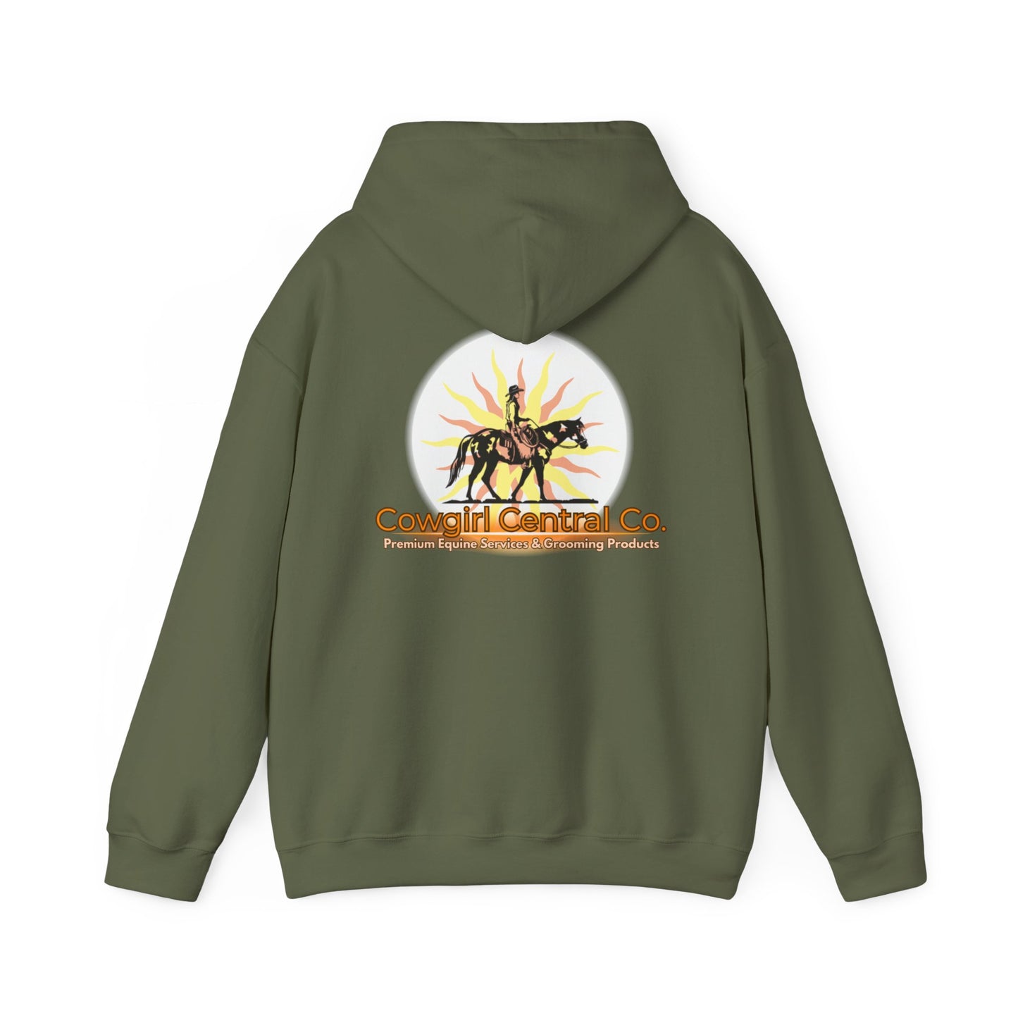 Cowgirl Central Co. - Branded Heavy Blend Hooded Sweatshirt