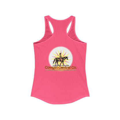 Cowgirl Central Co. Racerback Tank