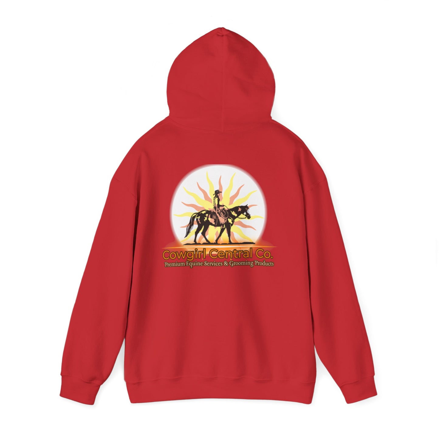 Cowgirl Central Co. - Branded Heavy Blend™ Hooded Sweatshirt