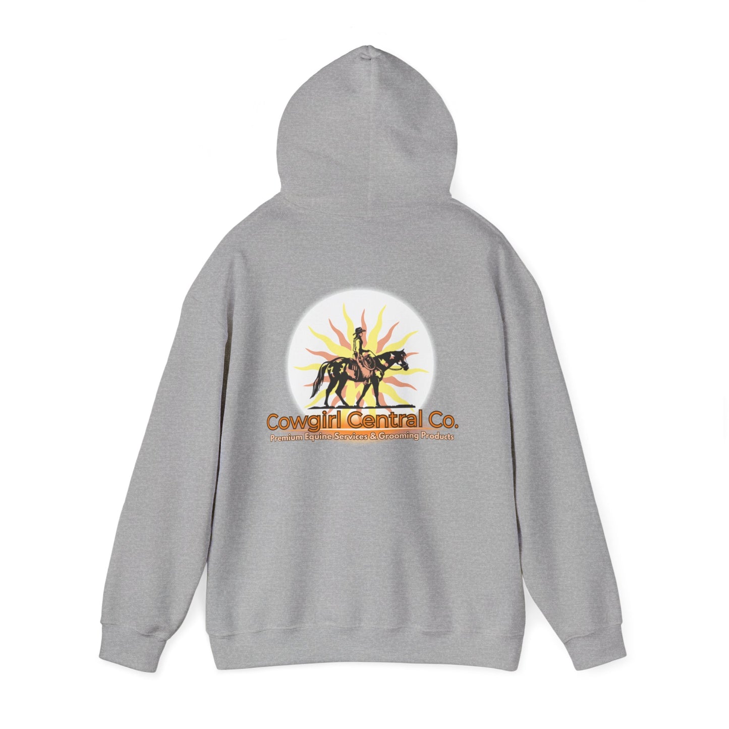 Cowgirl Central Co. - Branded Heavy Blend Hooded Sweatshirt