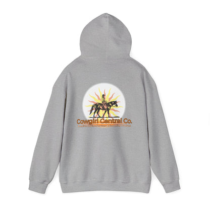 Cowgirl Central Co. - Branded Heavy Blend Hooded Sweatshirt