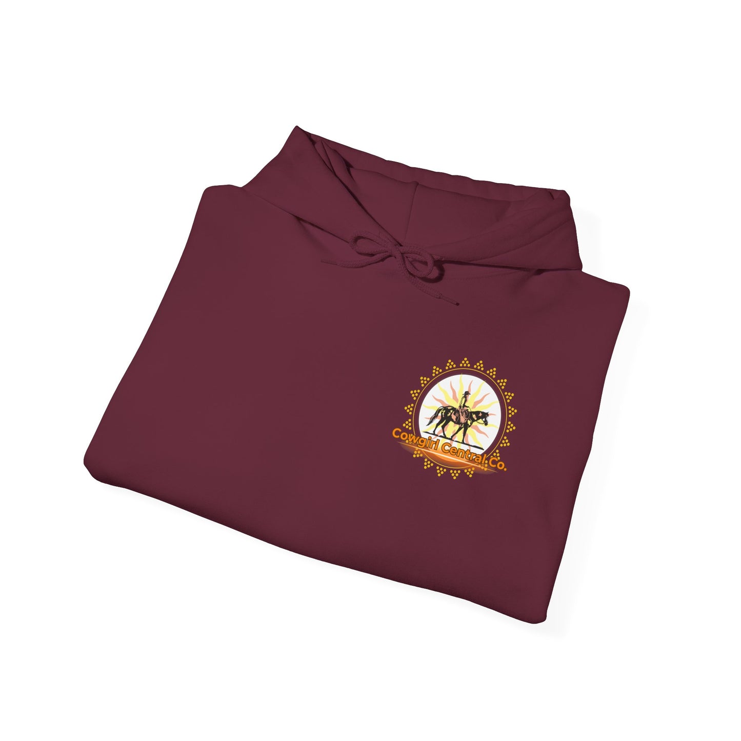 Cowgirl Central Co. - Branded Heavy Blend Hooded Sweatshirt