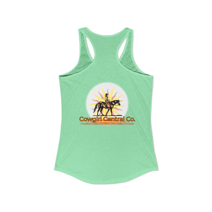 Cowgirl Central Co. Racerback Tank