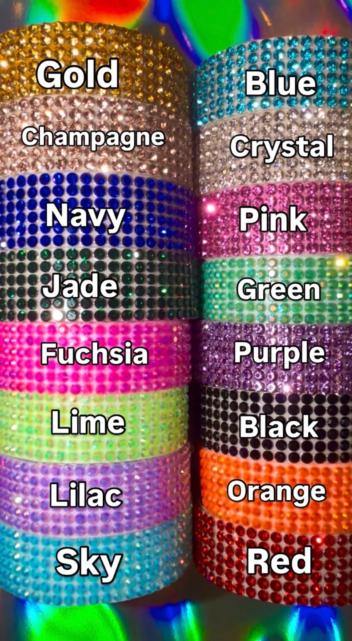 Bring On The Bling Braiding Tape